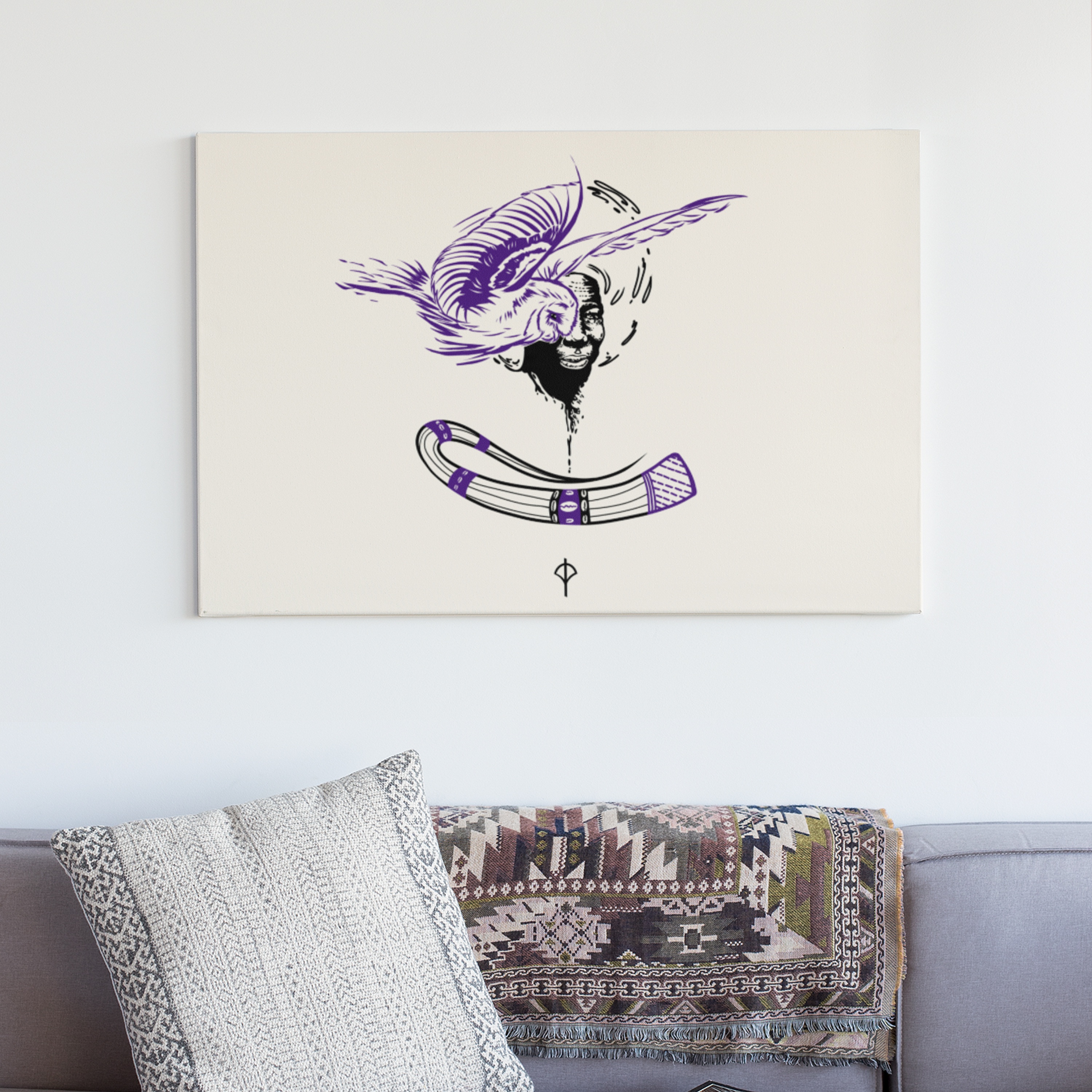 Nome do produto: Poster Nanã horizontal