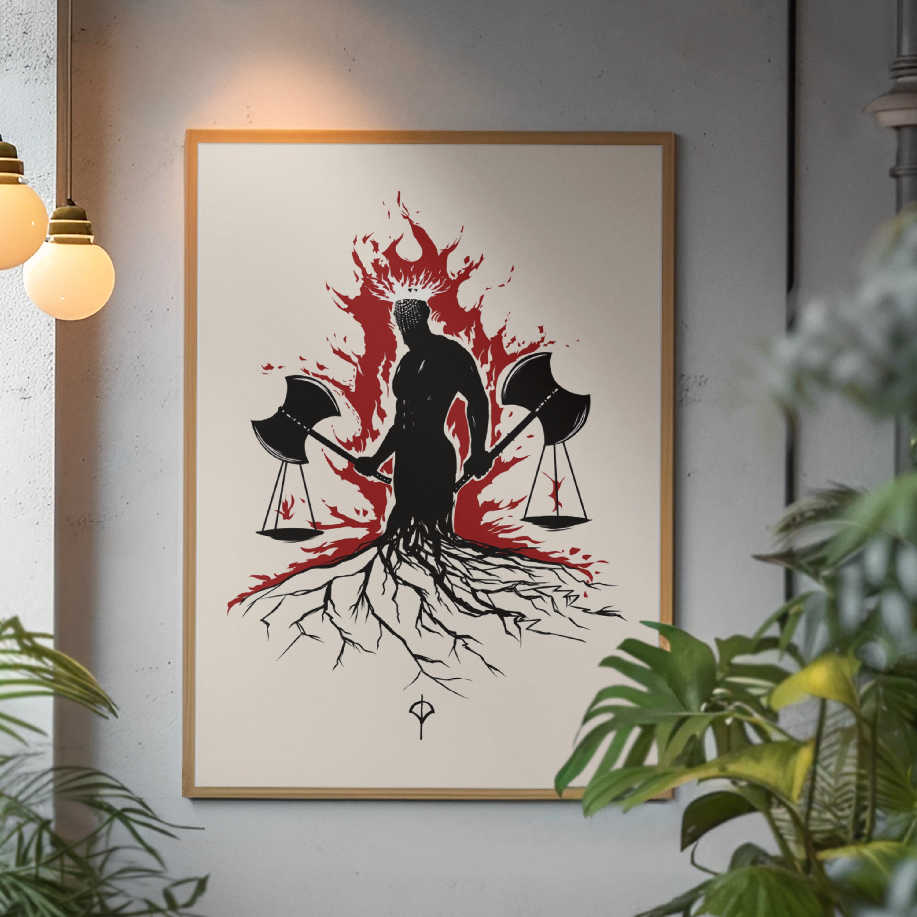 Nome do produto: Poster Justiça de Xangô