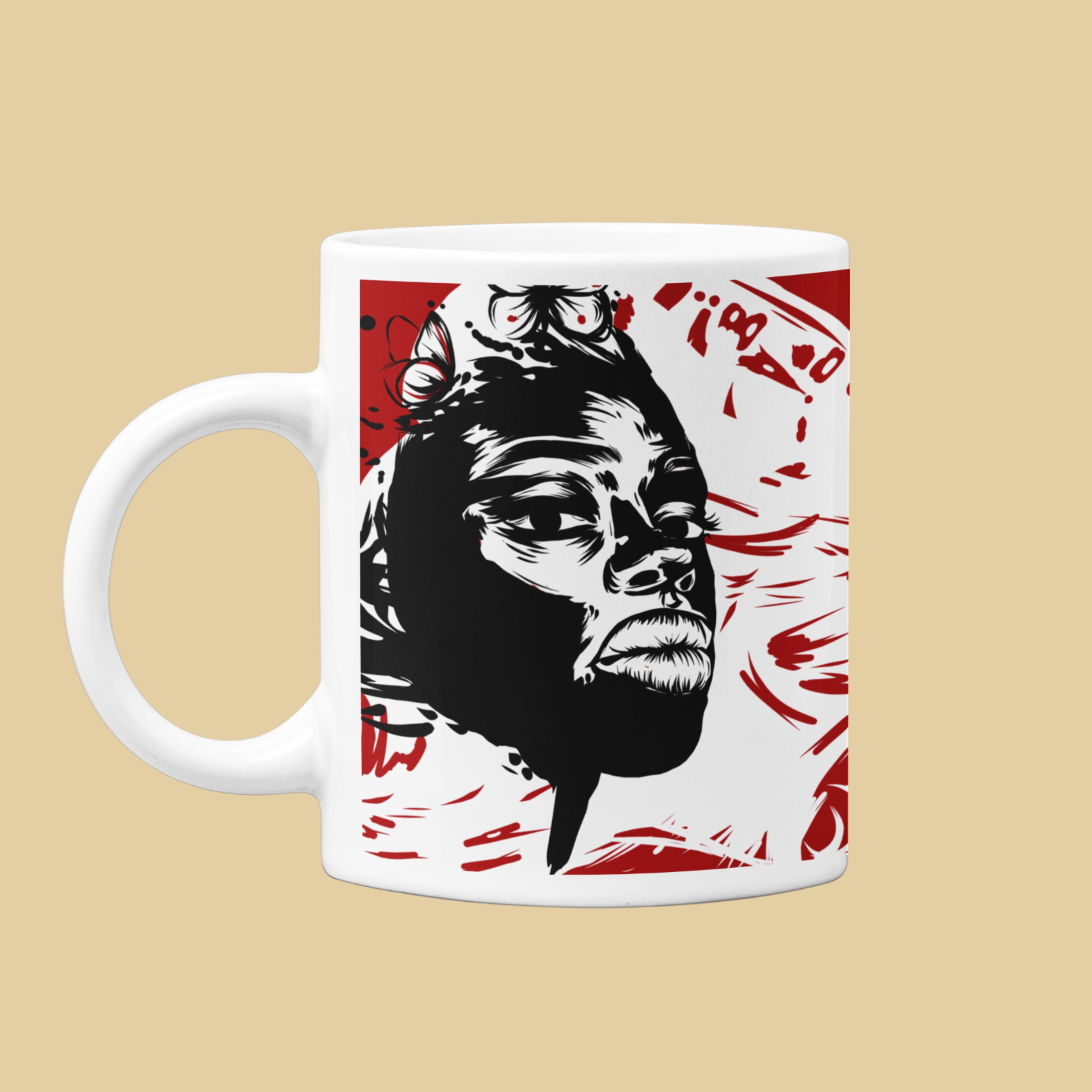Nome do produto: Caneca iansã Búfalo Marfim