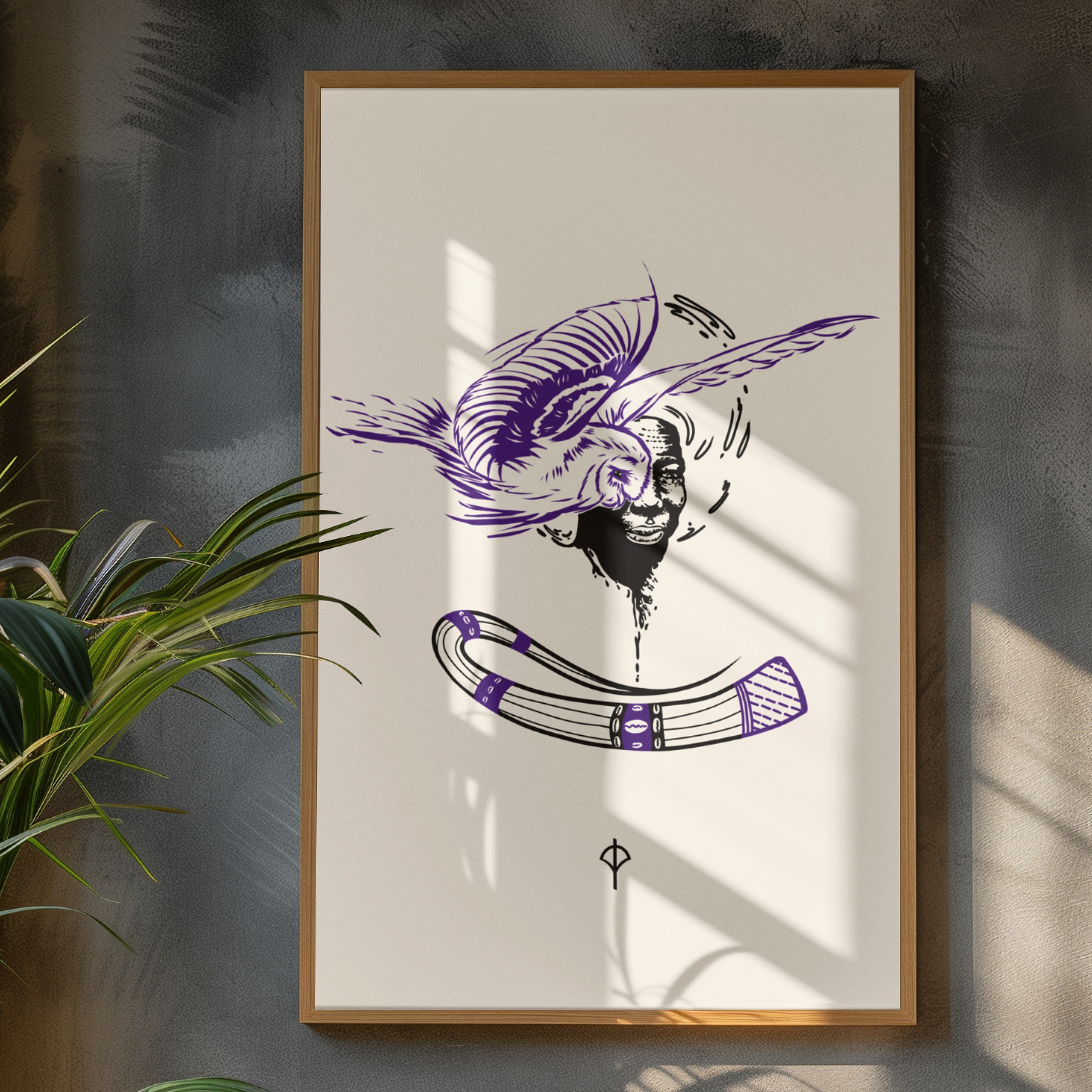 Nome do produto: Poster Nanã Vertical