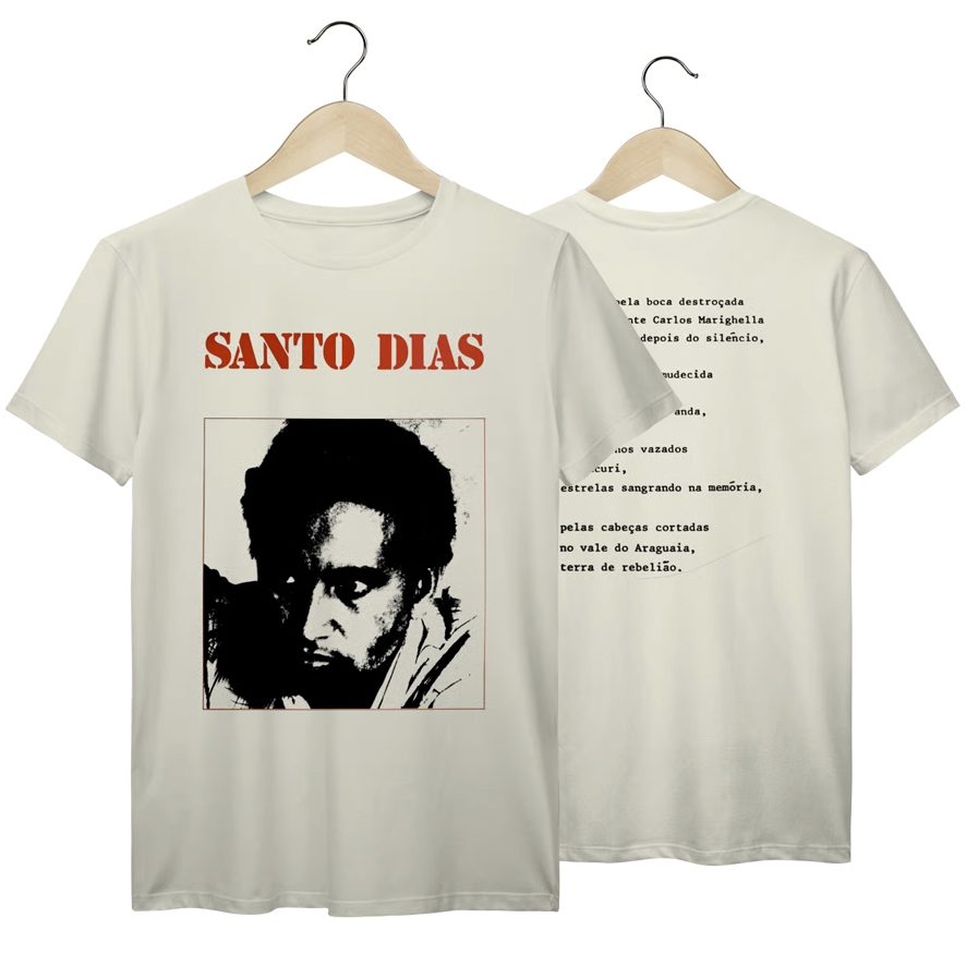 Camiseta Premium Santo Dias - Coleção Personalidades