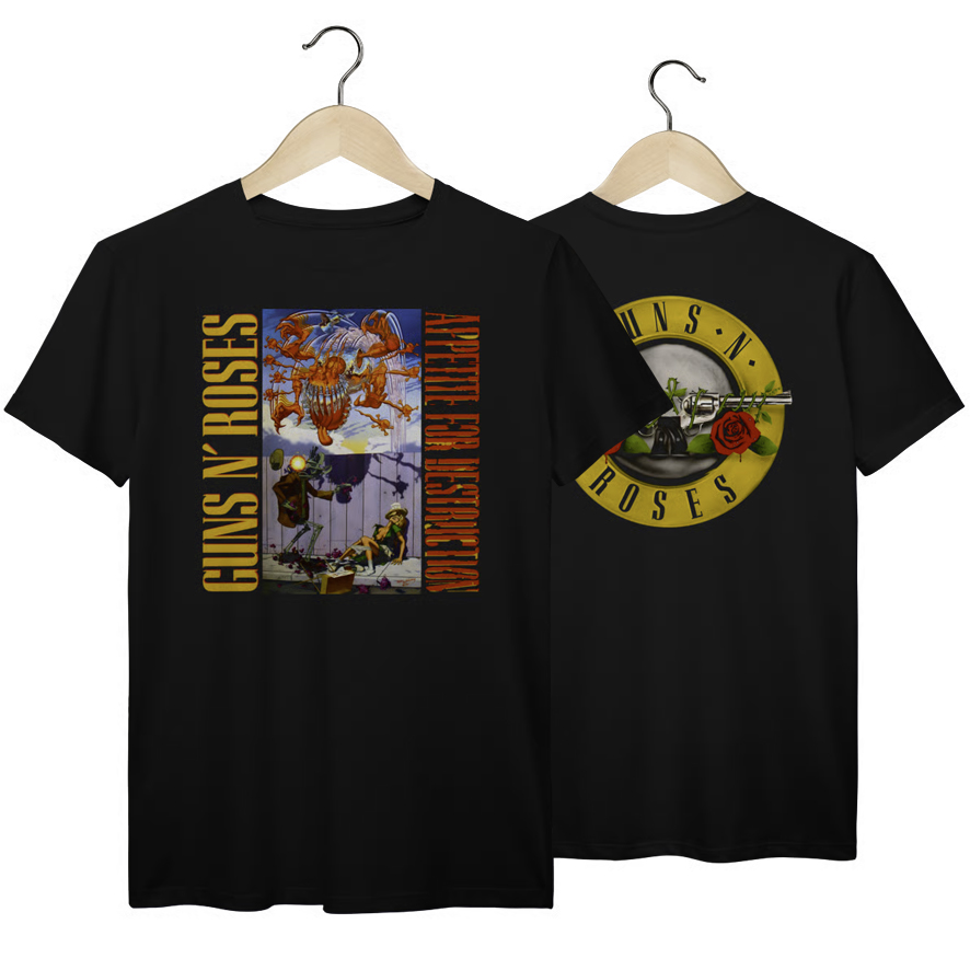 Camiseta Premium Guns n