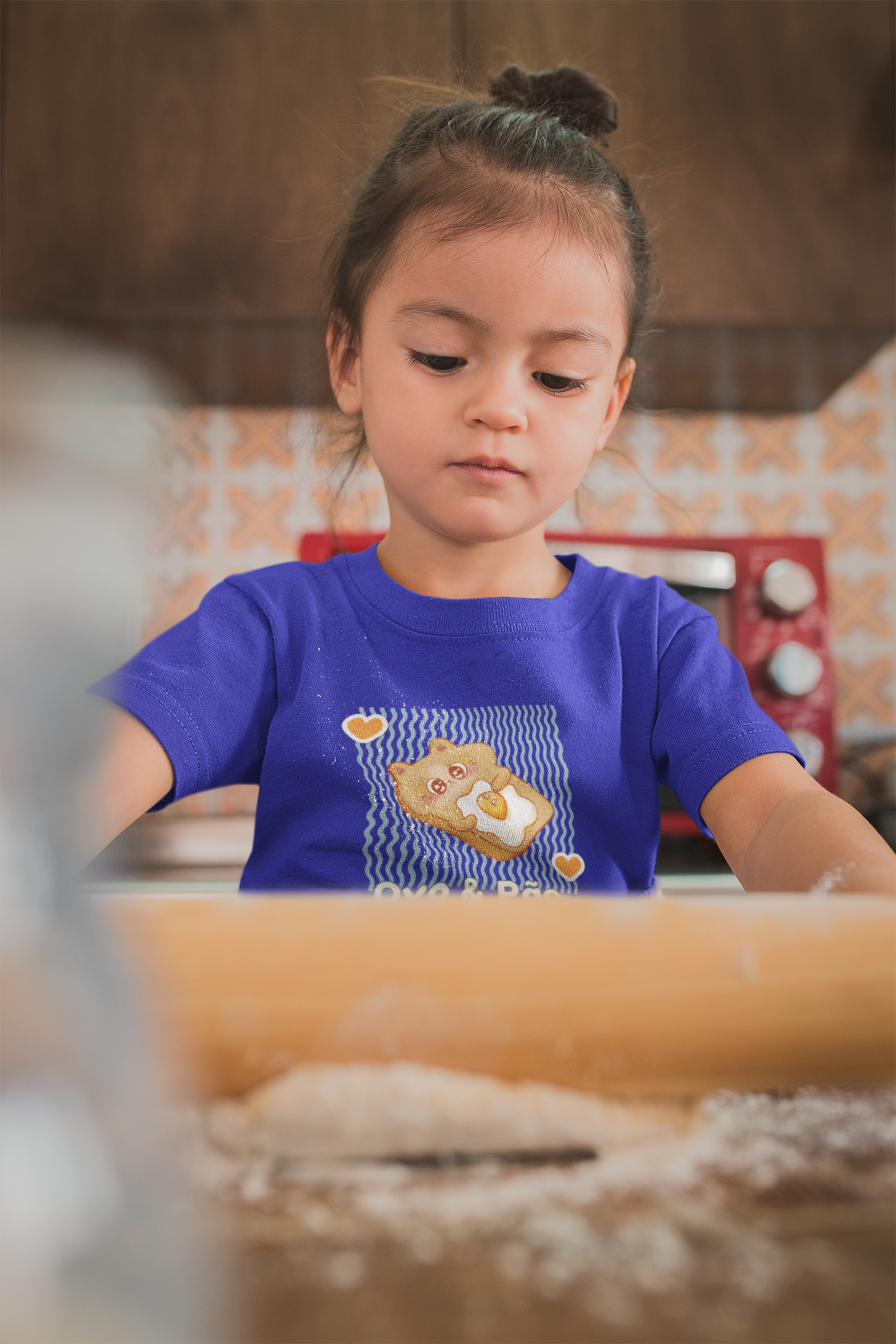 Nome do produto: Camiseta a Torrada fofa (2 a 14 anos)