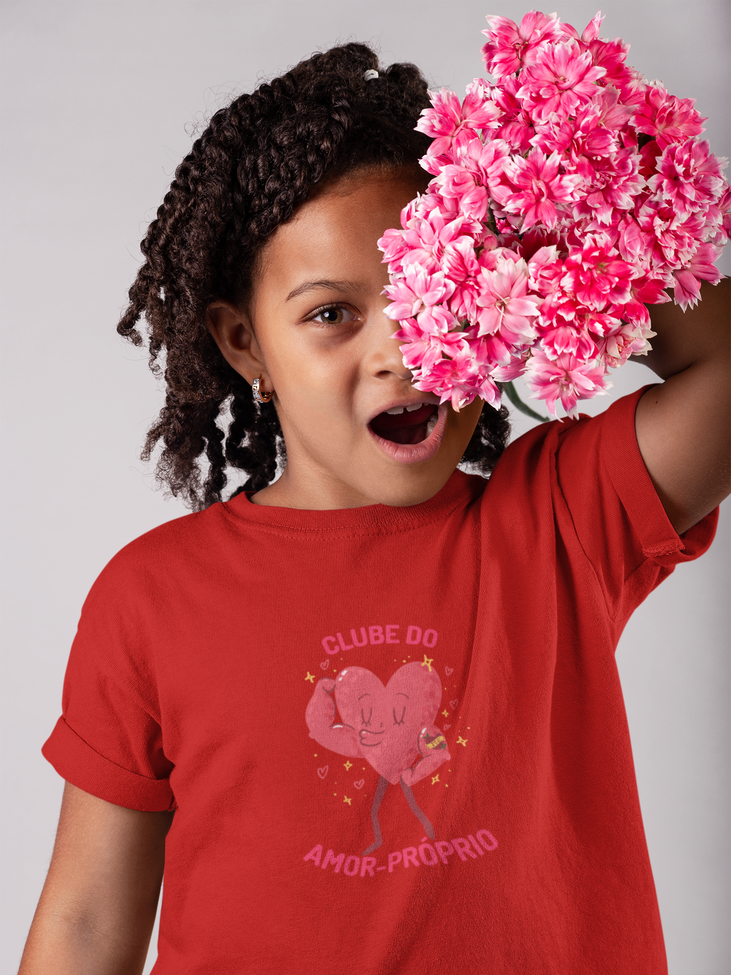 Nome do produto: Camiseta Clube do Amor Próprio (2 a 14 anos)