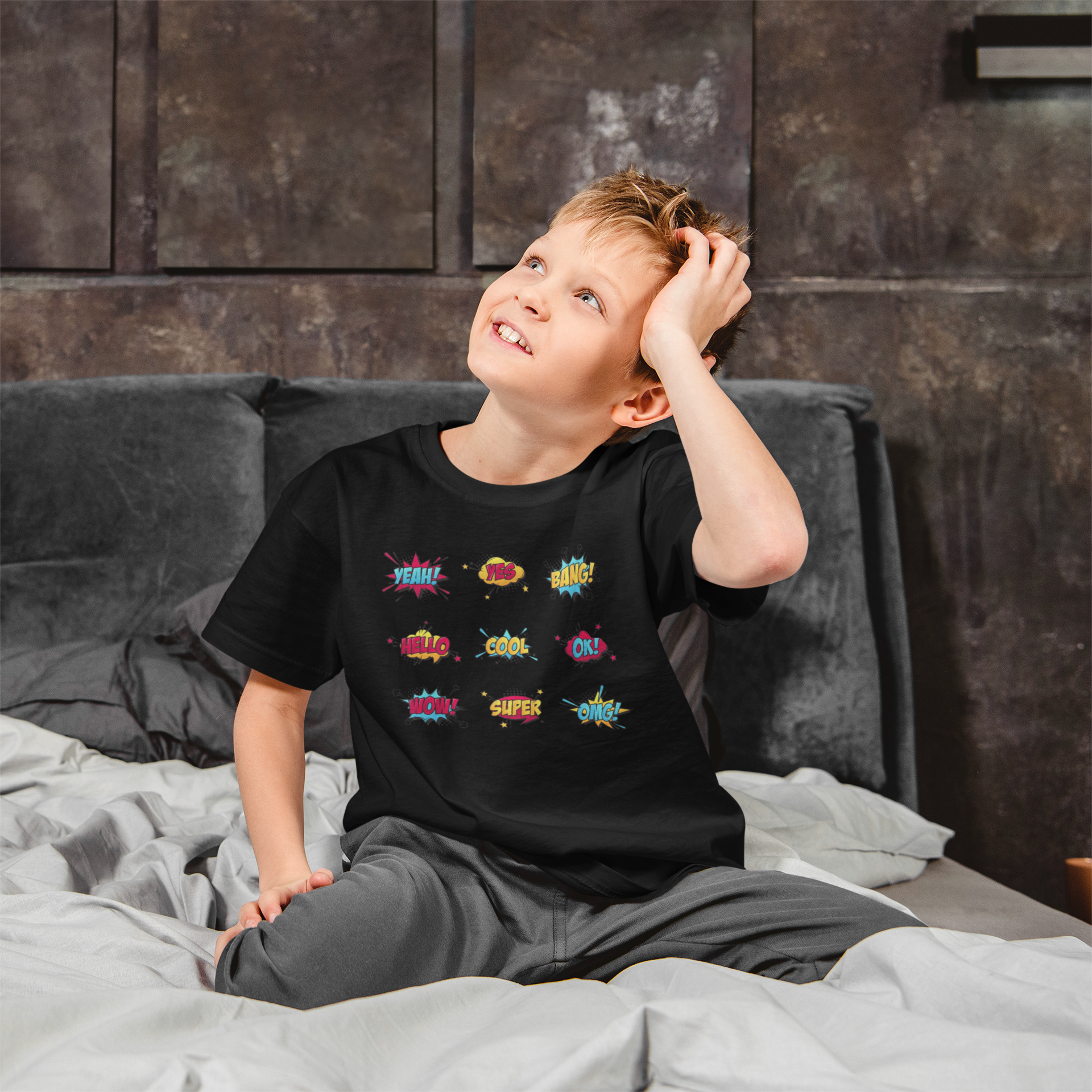 Nome do produto: Camiseta Acão Super Herói (2 a 14 anos)