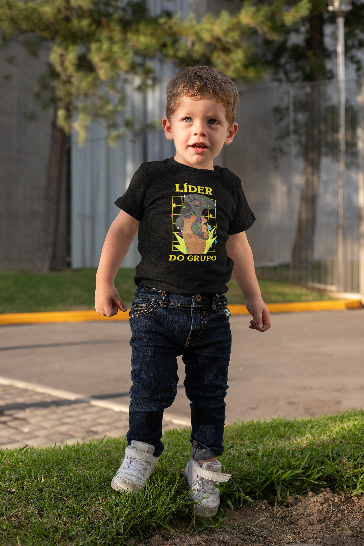 Nome do produto: Camiseta Líder do Grupo (2 a 14 anos)