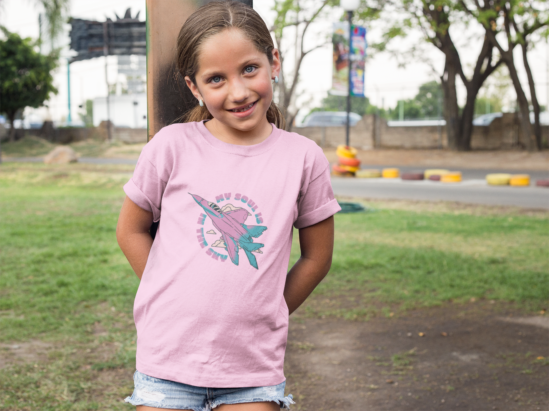 Nome do produto: Camiseta My Soul Is In The Sky (2 a 14 anos)