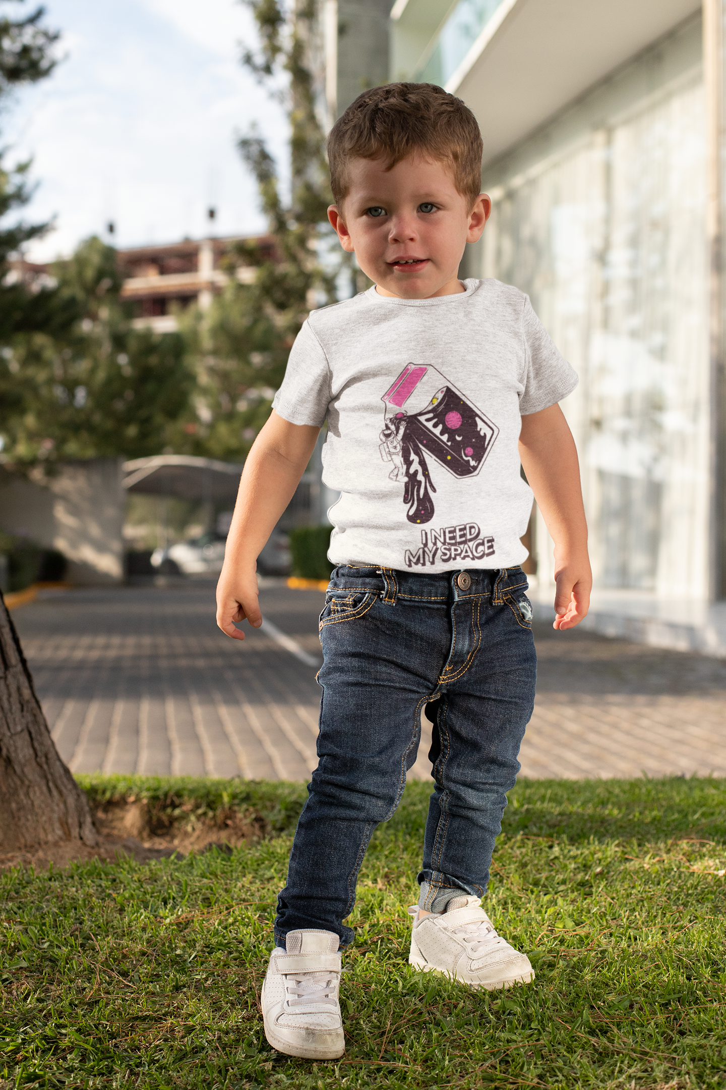 Nome do produto: Camiseta I Need My Space (2 a 14 nos)