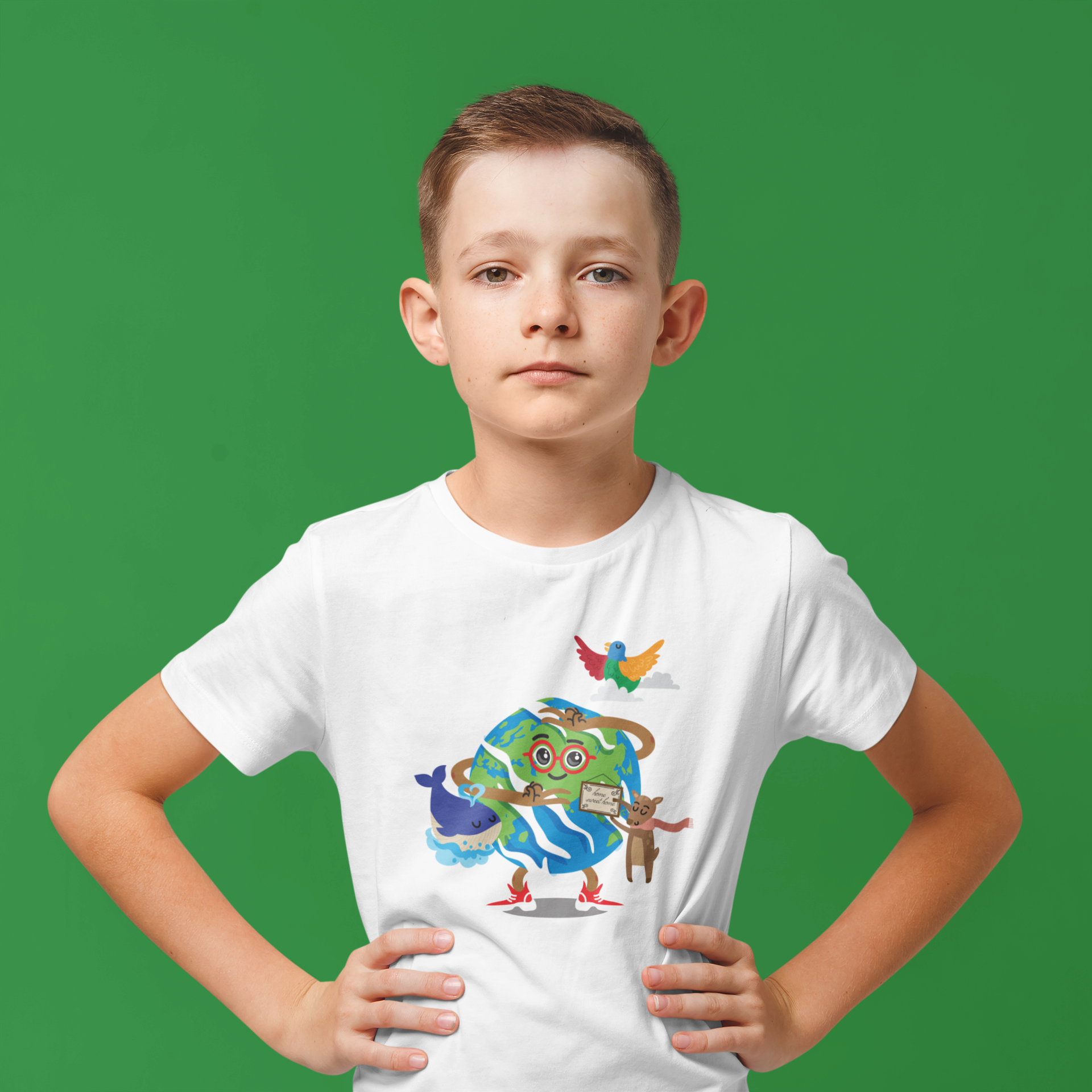 Nome do produto: Camiseta Home Sweet Home (2 e 14 anos)