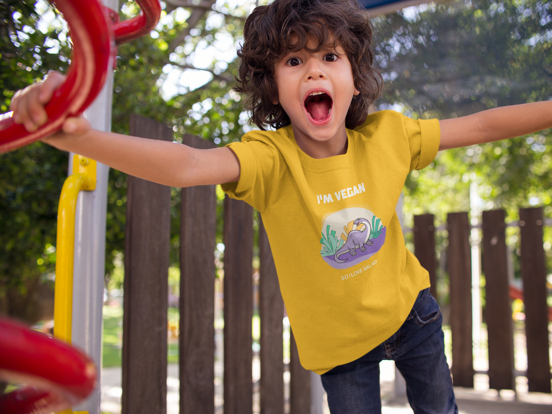 Nome do produto: Camisa I\'m Vegan (2 a 14 anos)