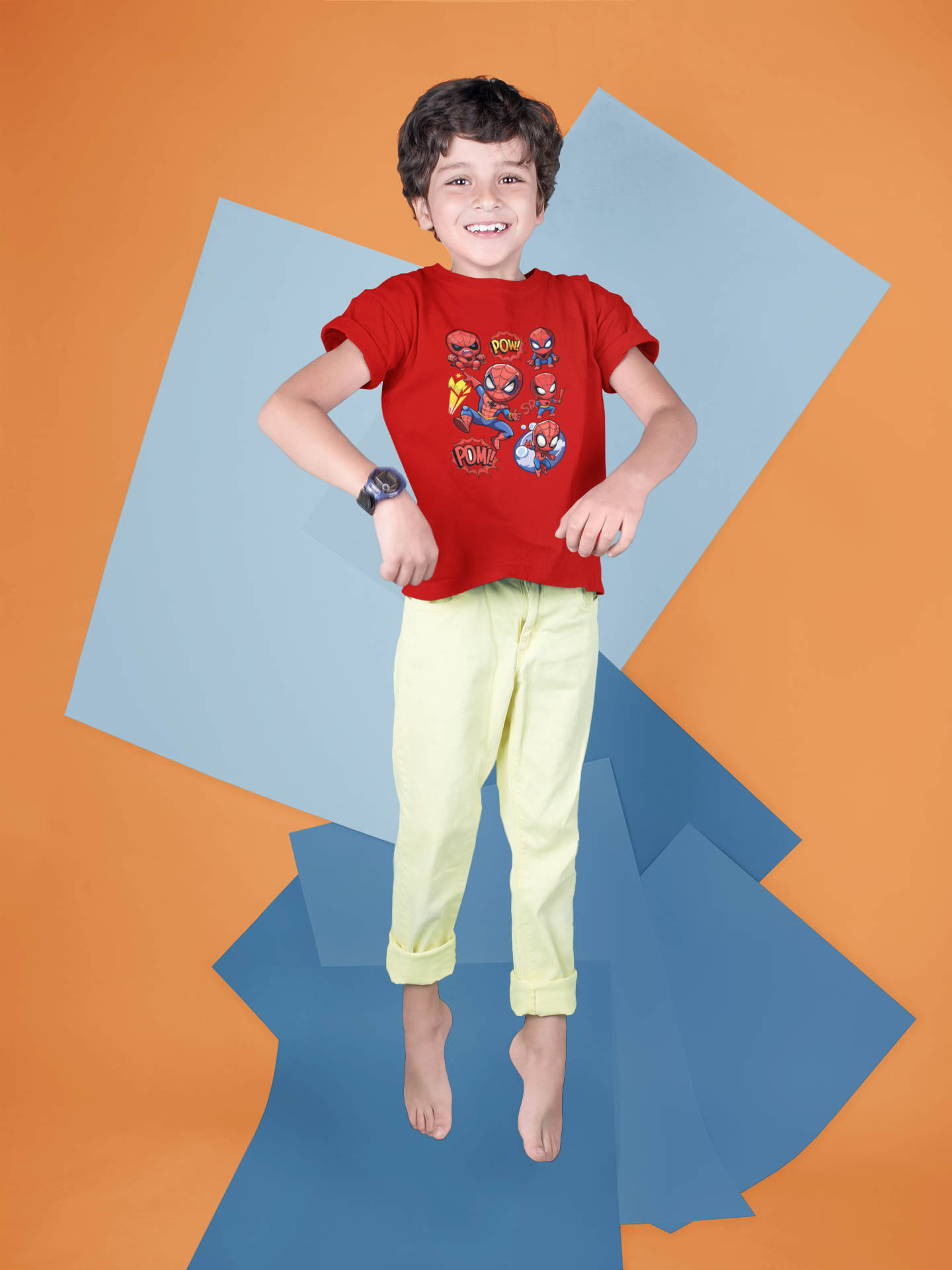 Nome do produto: Camiseta Homem Aranha (2 a 14 anos)