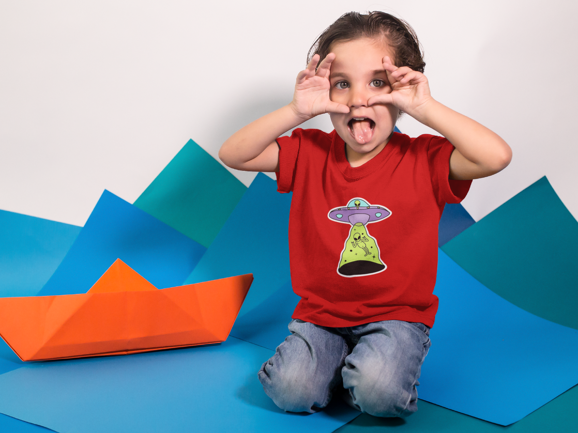 Nome do produto: Camiseta Alienígenas (2 a 14 anos)