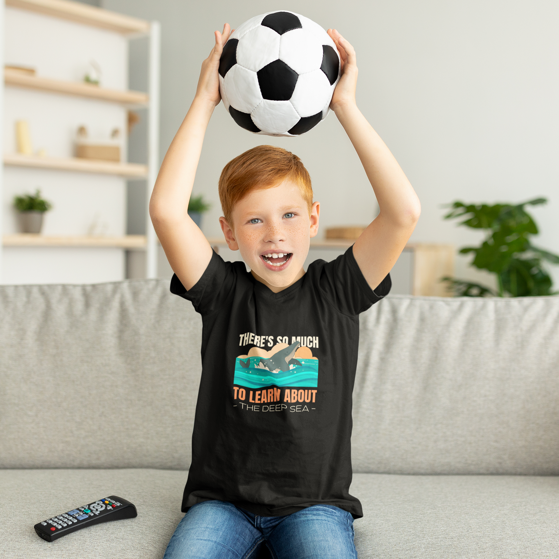 Nome do produto: Camiseta Aprender Sobre o Mar (2 a 14 anos)