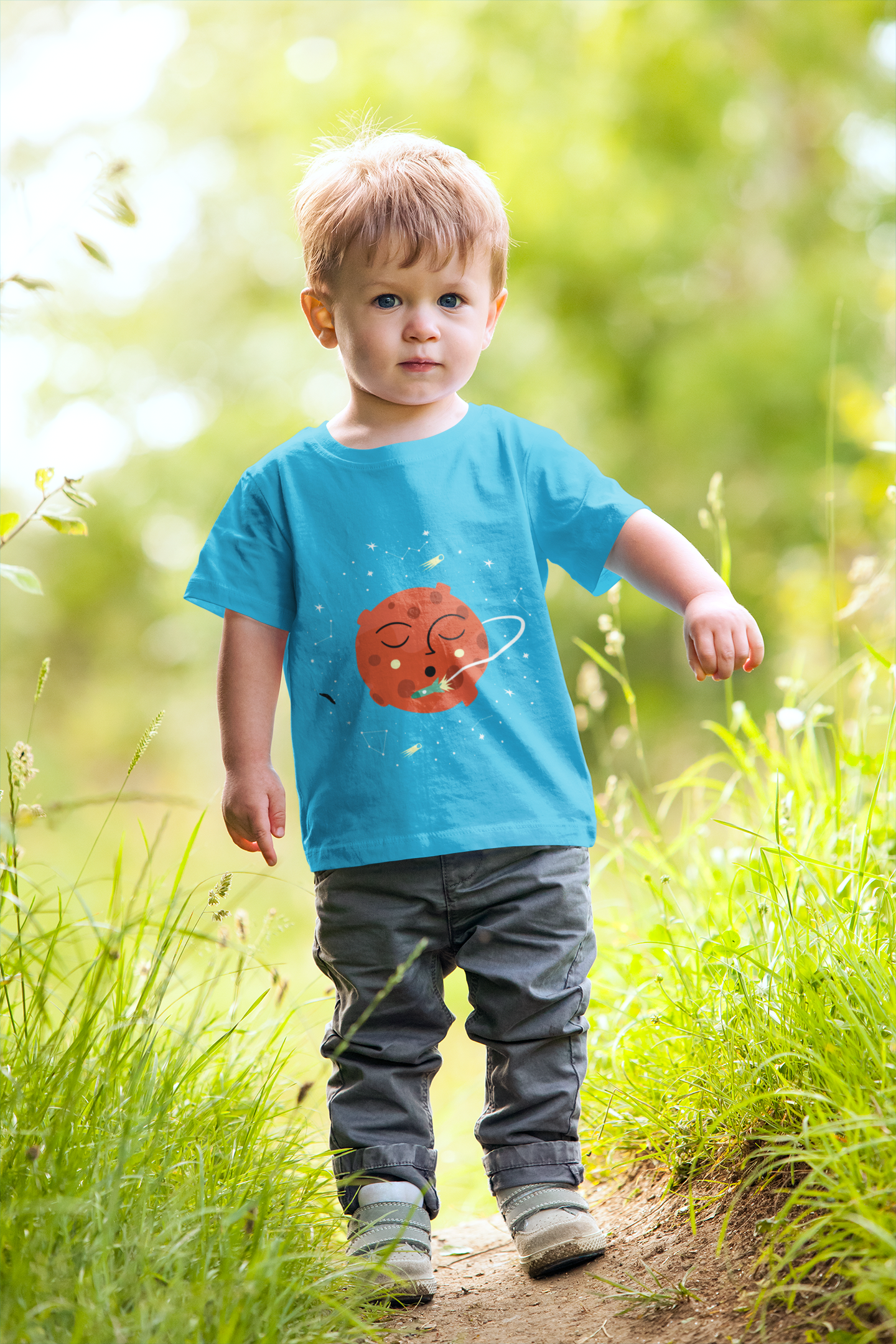 Nome do produto: Camiseta Planeta Marte (2 a 14 anos)