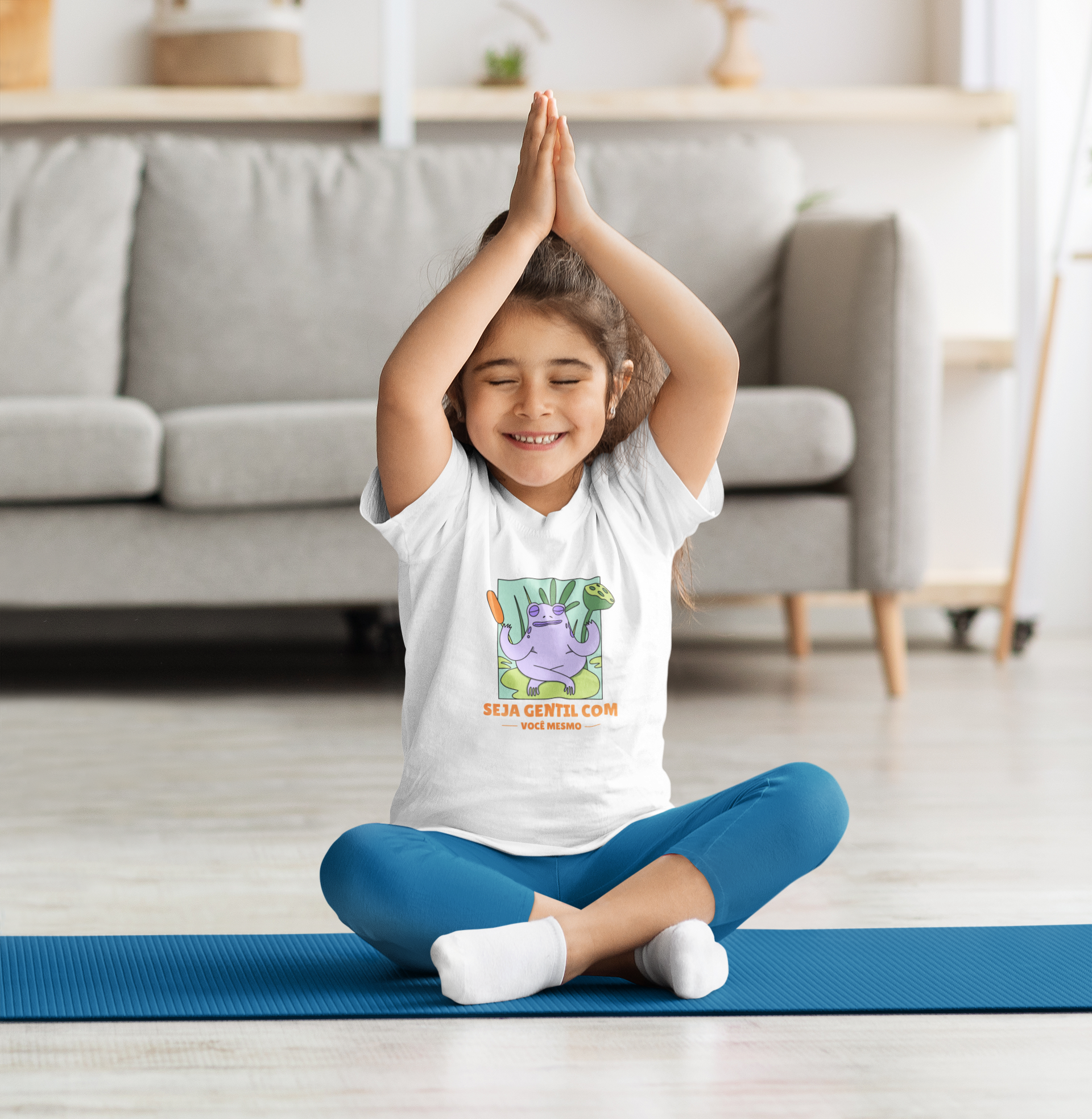 Nome do produto: Camiseta Seja Gentil (2 a 14 anos)