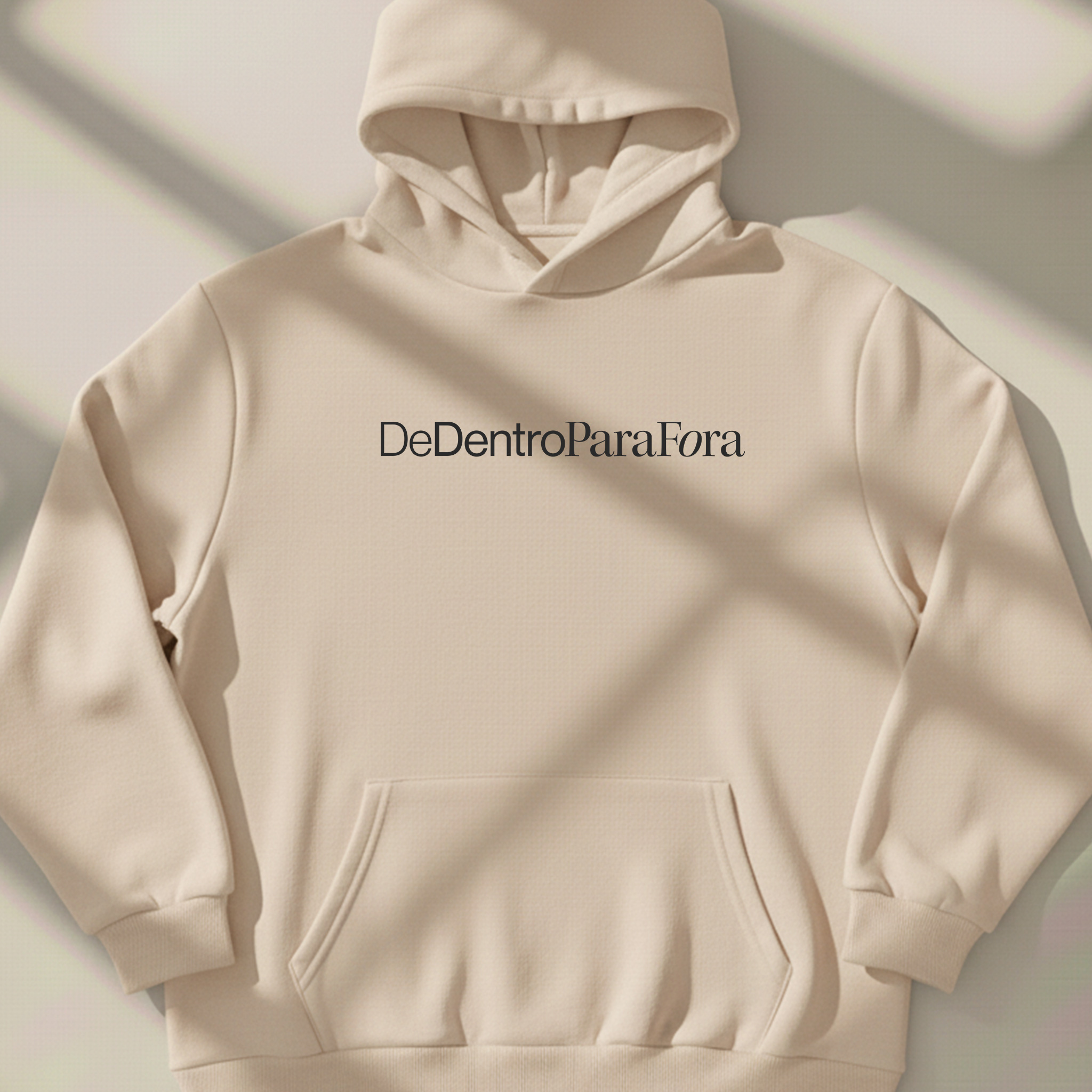 De dentro pra fora - Moletom canguru