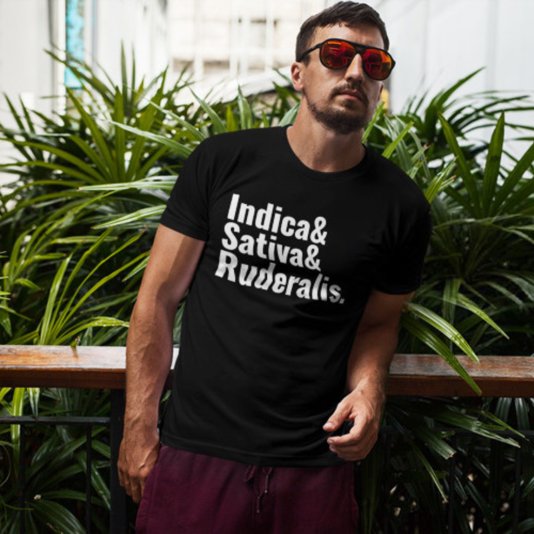 Camiseta Tipos de Erva Preta