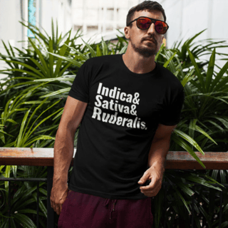 Camiseta Tipos de Erva Preta