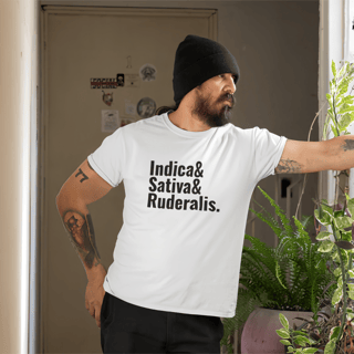 Camiseta Tipos de Erva Branca