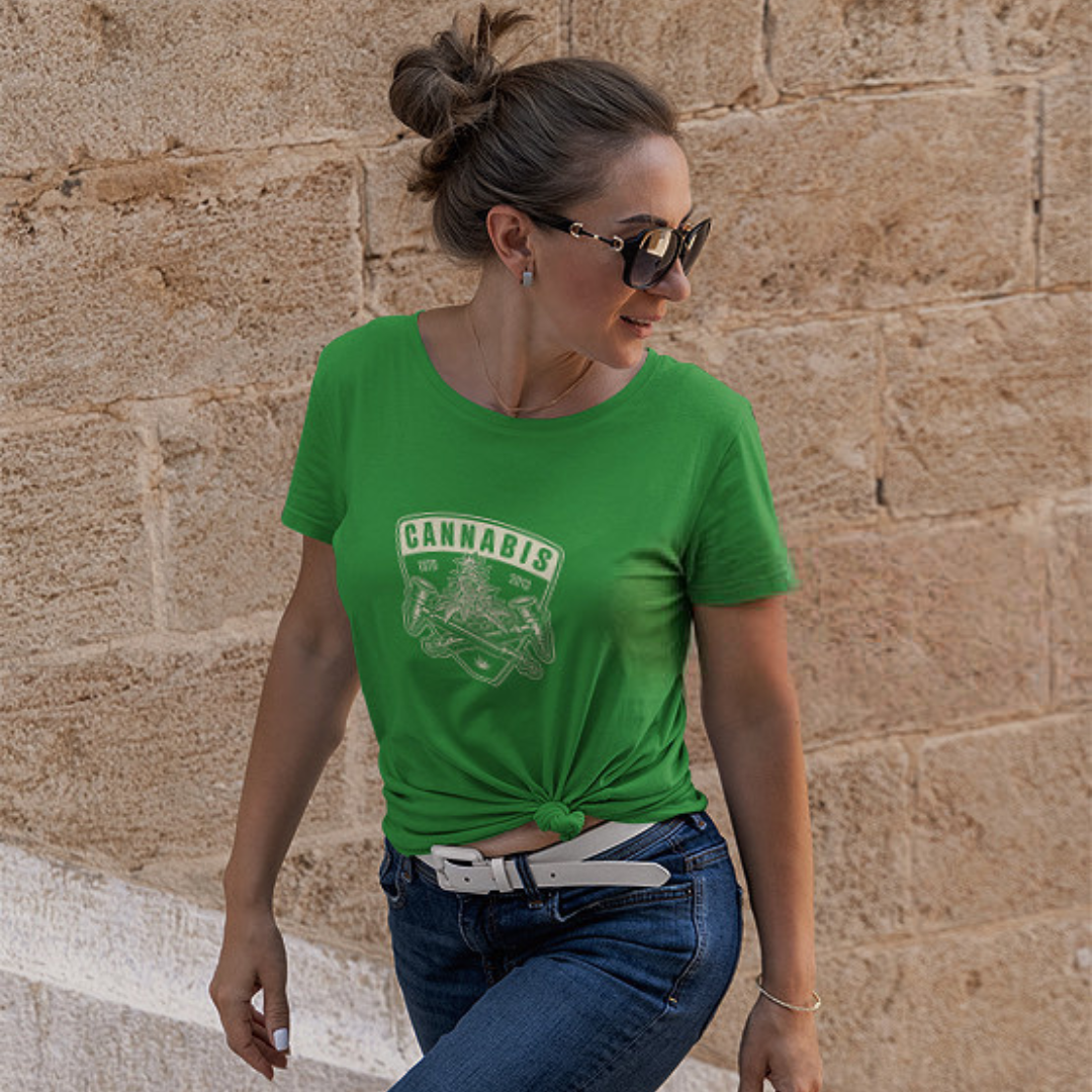 Baby Look Cannabis lei