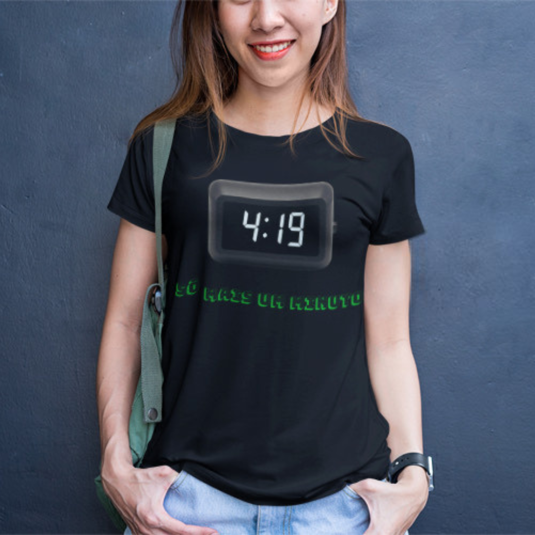 Baby Look 4:19 Só mais um minuto