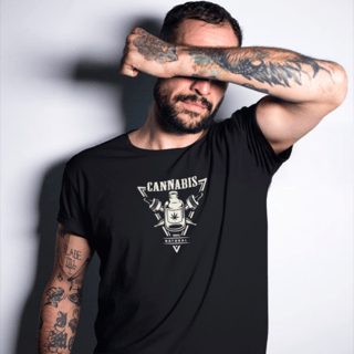 Camiseta Cannabis 100 Natural