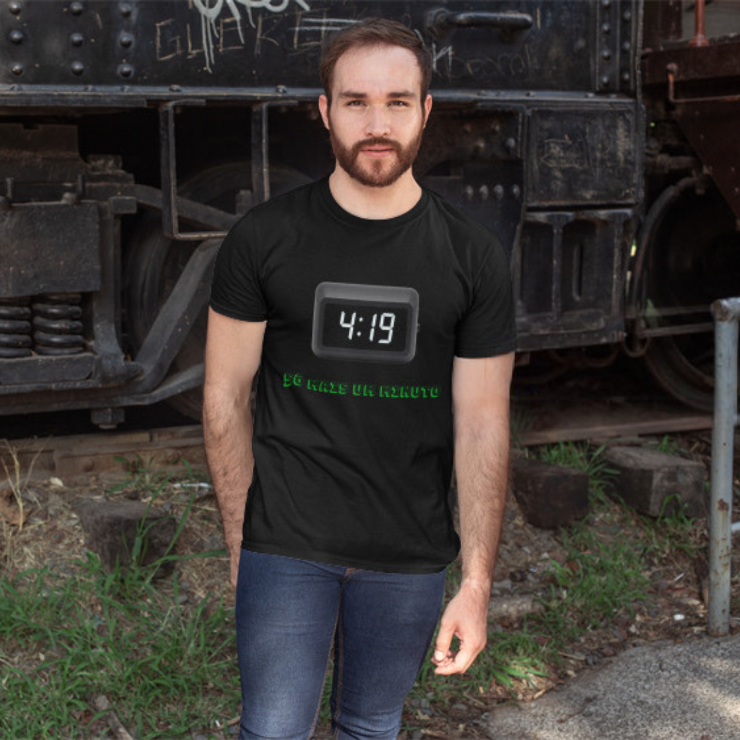 Camiseta 4:19 Só mais um minuto