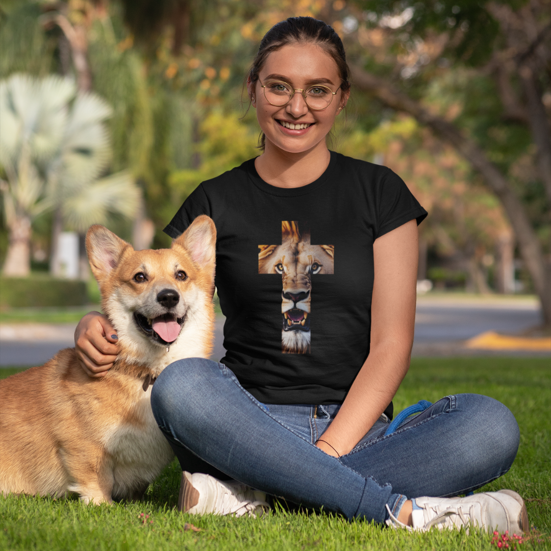 Nome do produto: BABY LONG LEÃO EM FORMA DE CRUZ ( varias cores )