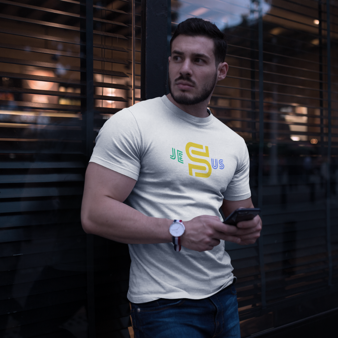 Nome do produto: CAMISA QUALITY JESUS ESTAMPA BRASIL ( varias cores )