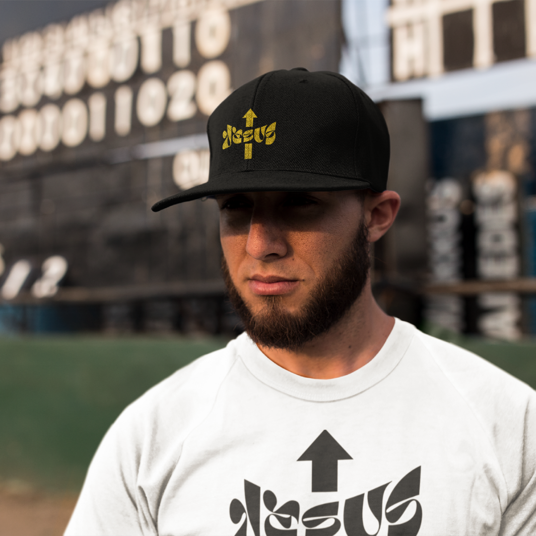 Nome do produto: BONE ABA RETA MY GOSPEL STORE AMARELO ( varias cores )