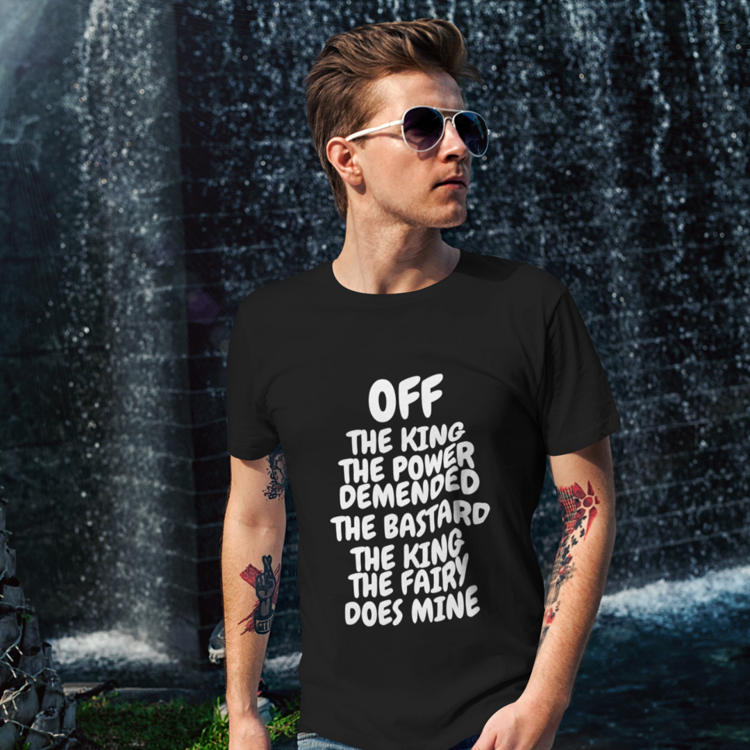 Nome do produto: CAMISA QUALITY OFF THE KING THE POWER ( varias cores )