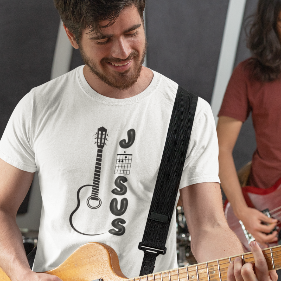 Nome do produto: CAMISA QUALITY GUITAR BLACK 01 ( varias cores )