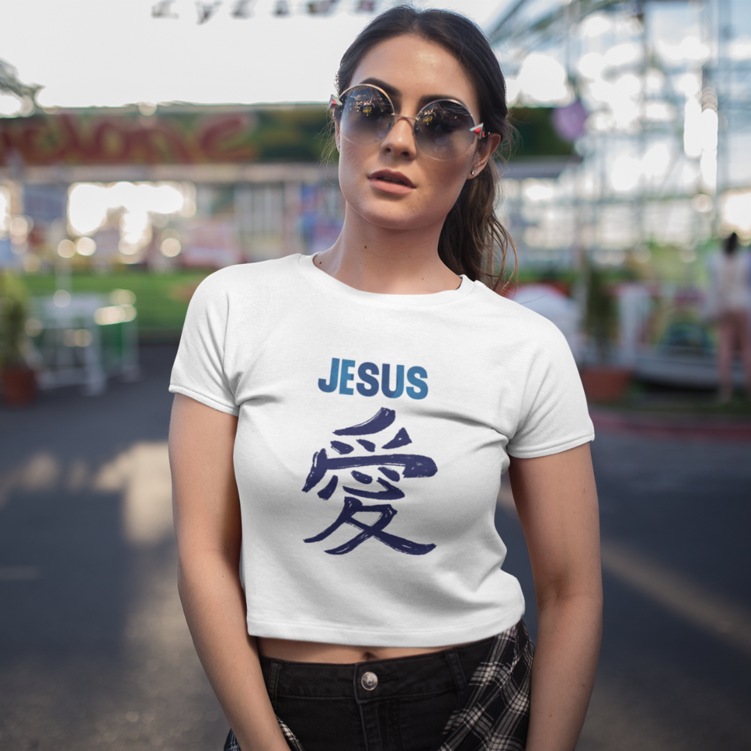 Nome do produto: BABY LONG JESUS EM JAPONES AZUL ( varias cores )