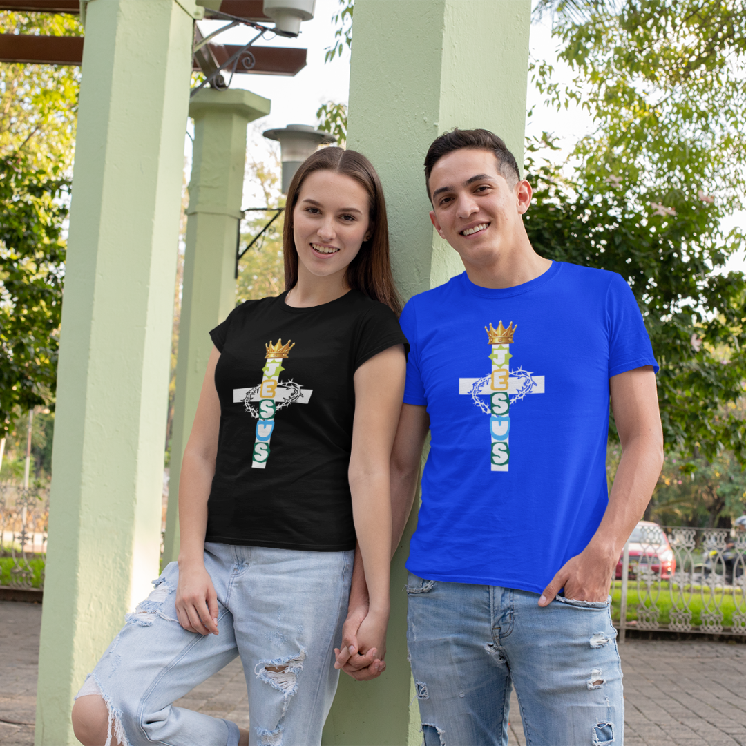 Nome do produto: CAMISA QUALITY CRUZ COM ESPIMHOS 02 ( varias cores )