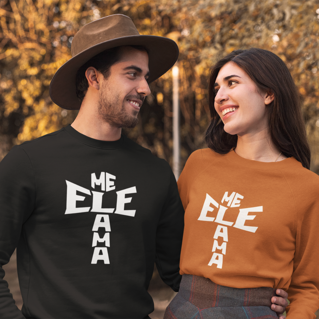 Nome do produto: MOLETOM FECHADO ELE ME AMA BRANCO ( varias cores )