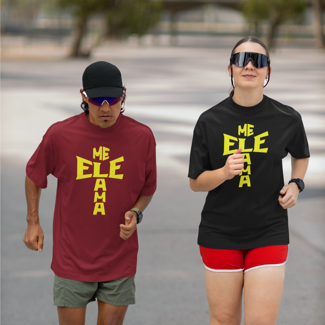 Nome do produto: Camisa Oversized Ele Me Ama Amarela ( varias cores )