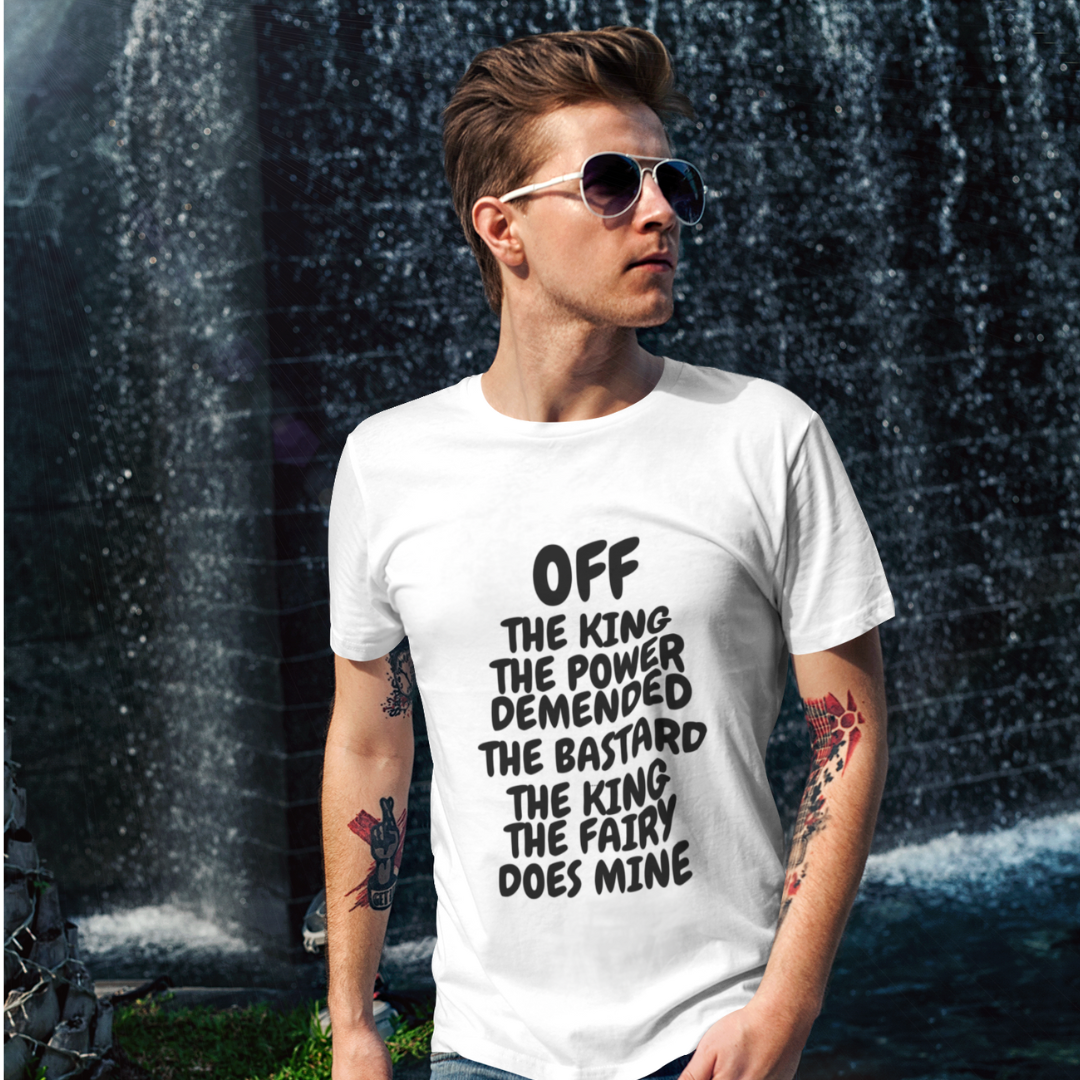 Nome do produto: CAMISA QUALITY OFF THE KING THE POWER ( varias cores )
