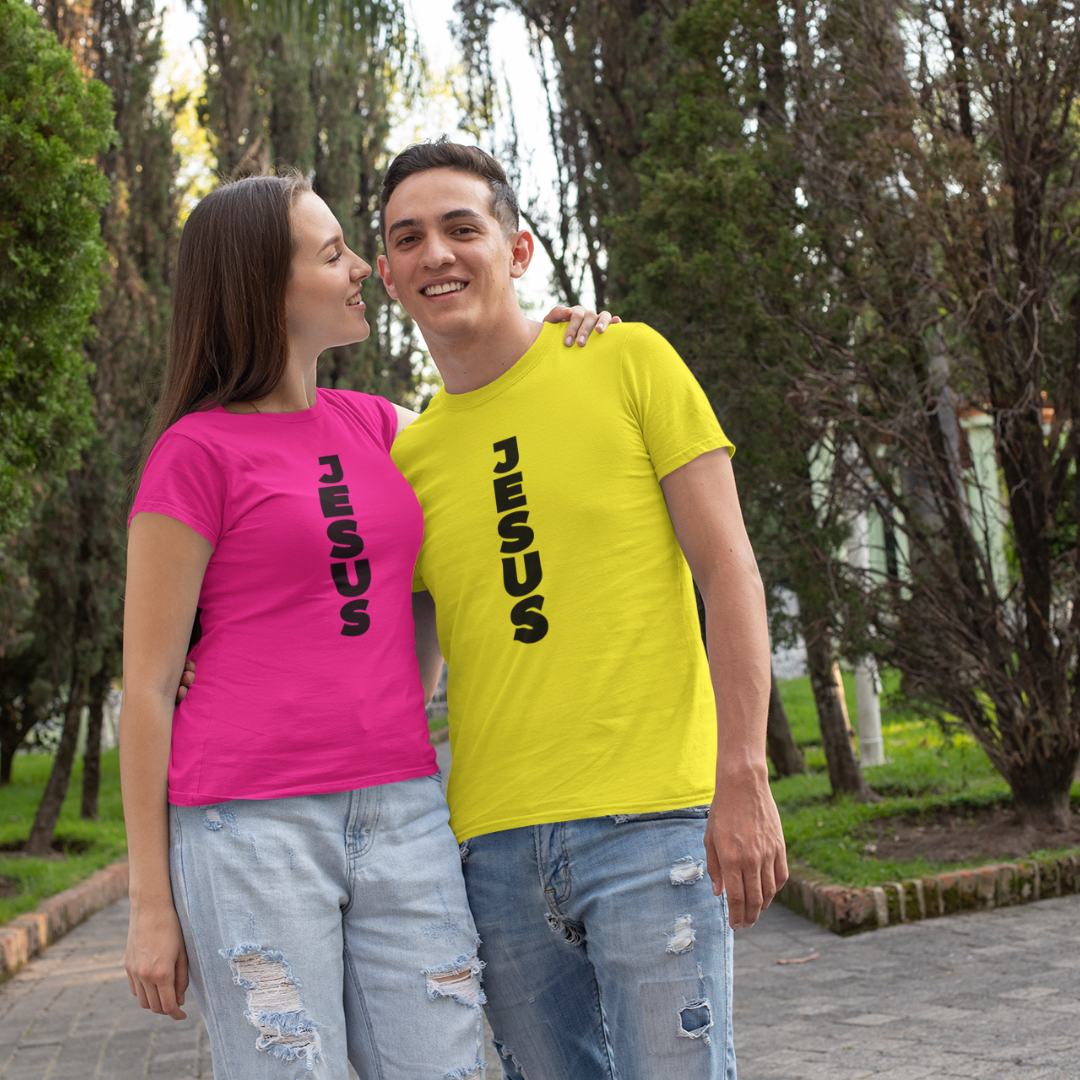 Nome do produto: CAMISA QUALITY JESUS NA VERTICAL ( varias cores )