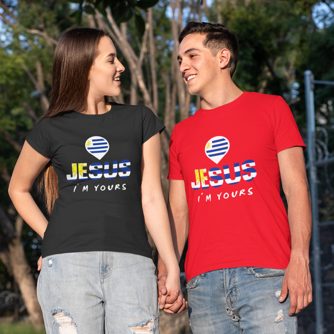 Nome do produto: CAMISA QUALITY JESUS I´M YOURS URUGUAI ( varias cores )