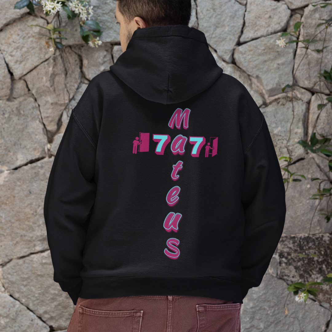 Nome do produto: MOLETOM PRIME COM ZIPPER MATEUS 7.7 ESTAMPA ROXO ( varias cores )