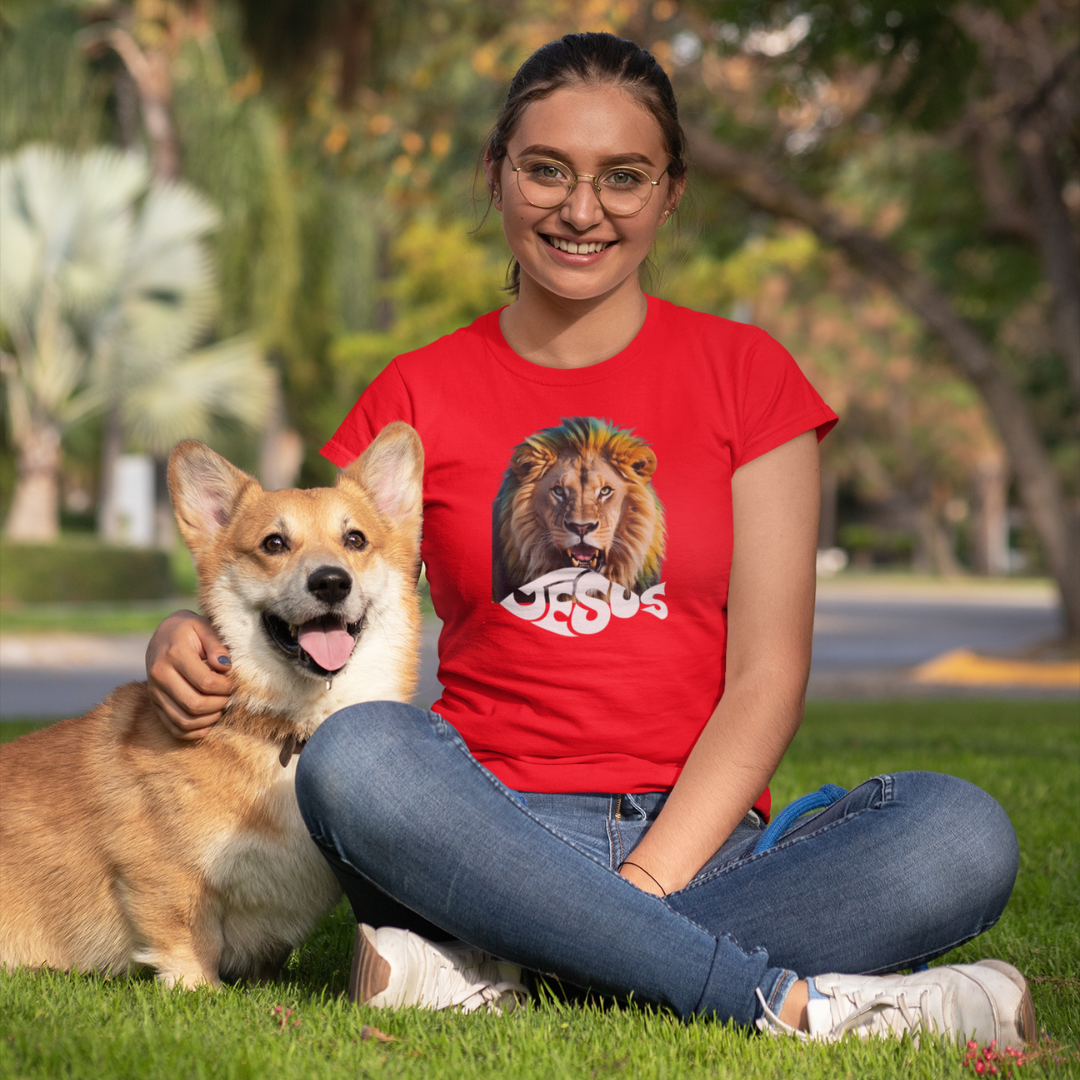 Nome do produto: BABY LONG LEÃO COM JESUS ESCRITO ( varias cores )