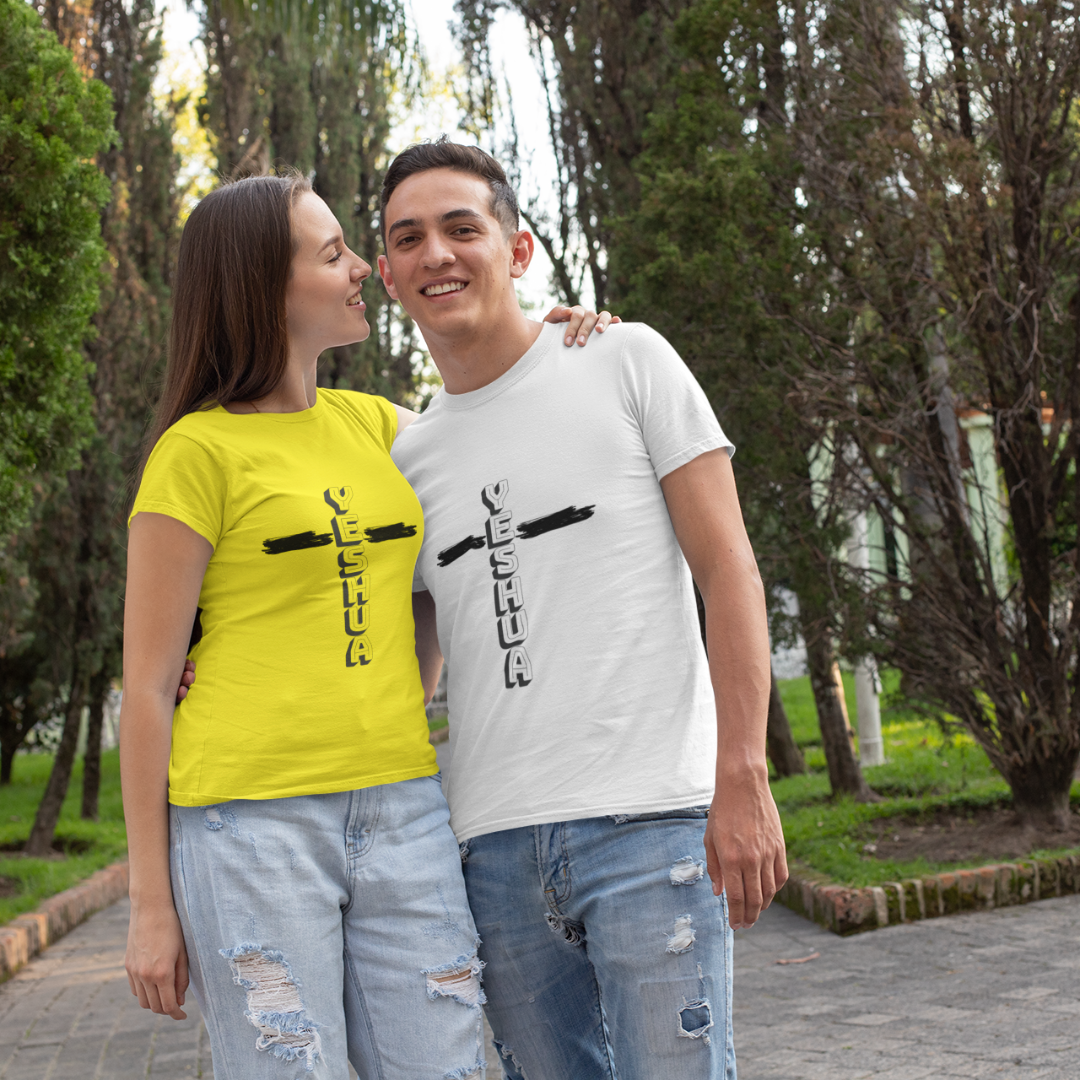 Nome do produto: CAMISA QUALITY CRUZ YESHUA ( varias cores )