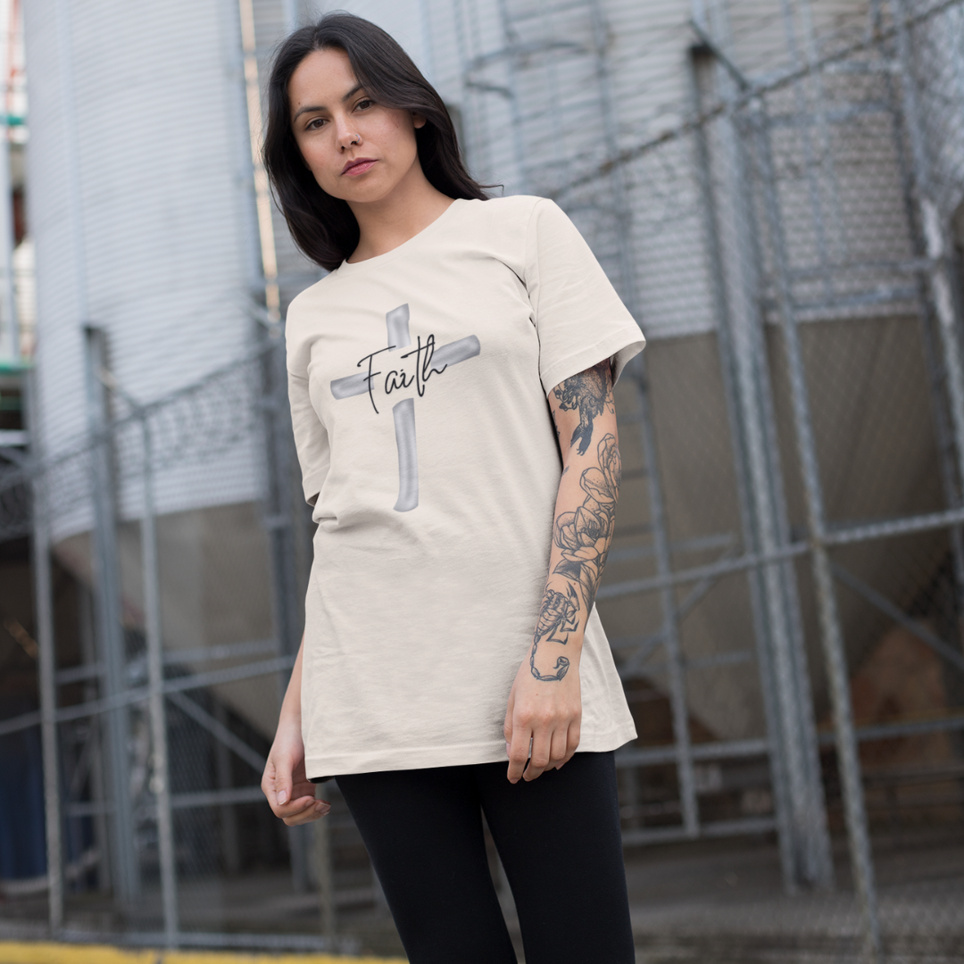 Nome do produto: OVER SIZE FAITH PRATA ( varias cores )