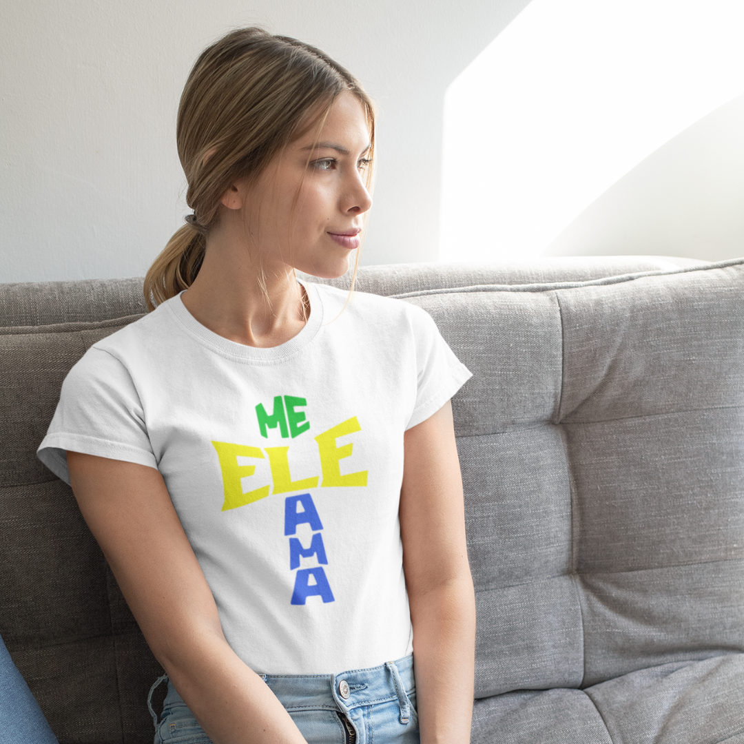 Nome do produto: BABY LONG QUALITY ELE ME AMA BRASIL ( varias cores )