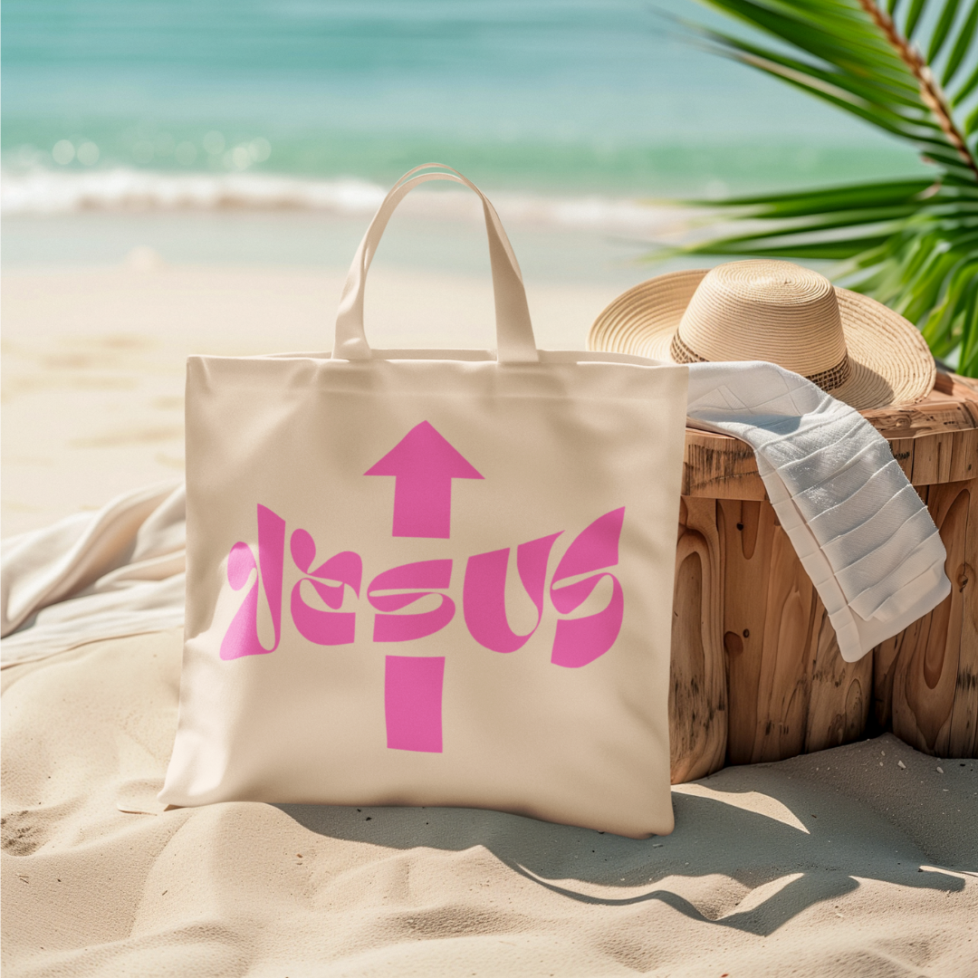 Nome do produto: ECO BAG MY GOSPEL STORE ESTAMPA ROSA