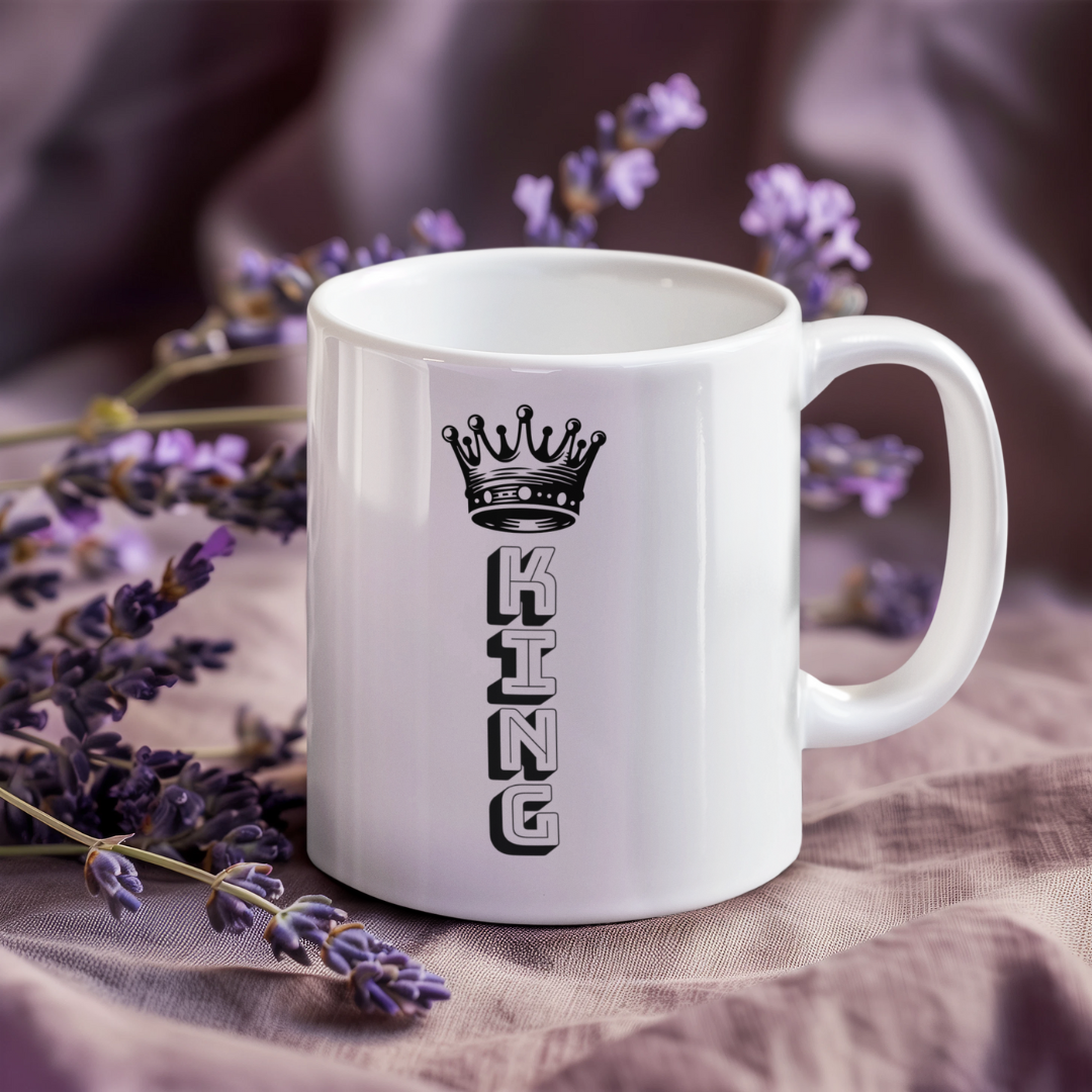 Nome do produto: CANECA COMUM KING COROA PRETA