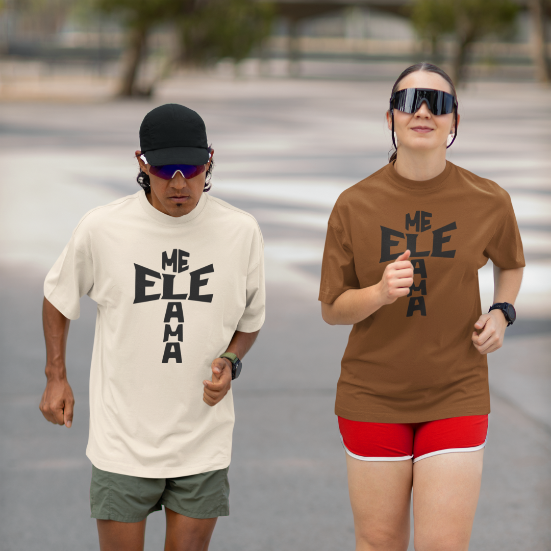 Nome do produto: Camisa Oversized Ele Me Ama Preta ( varias cores )