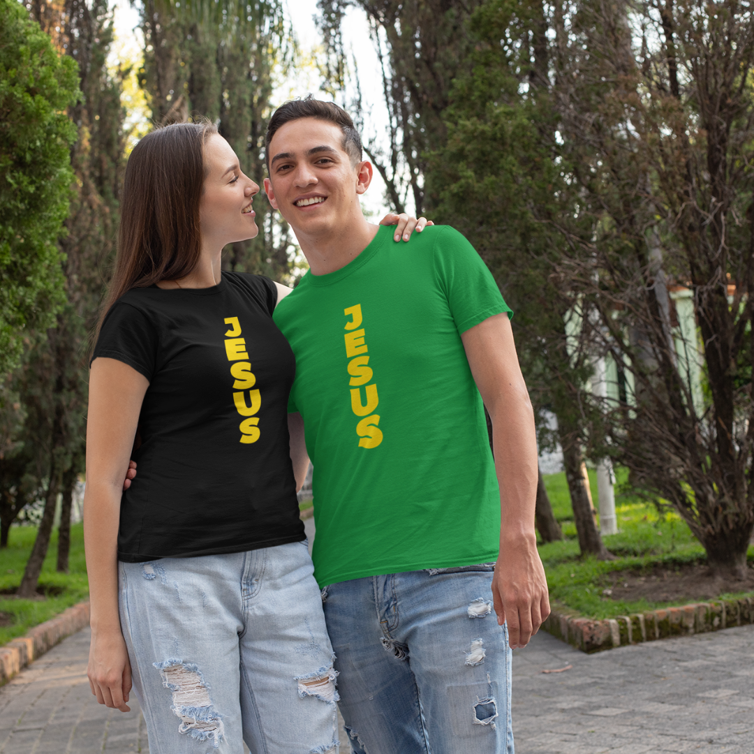 Nome do produto: CAMISA QUALITY JESUS NA VERTICAL ( varias cores )