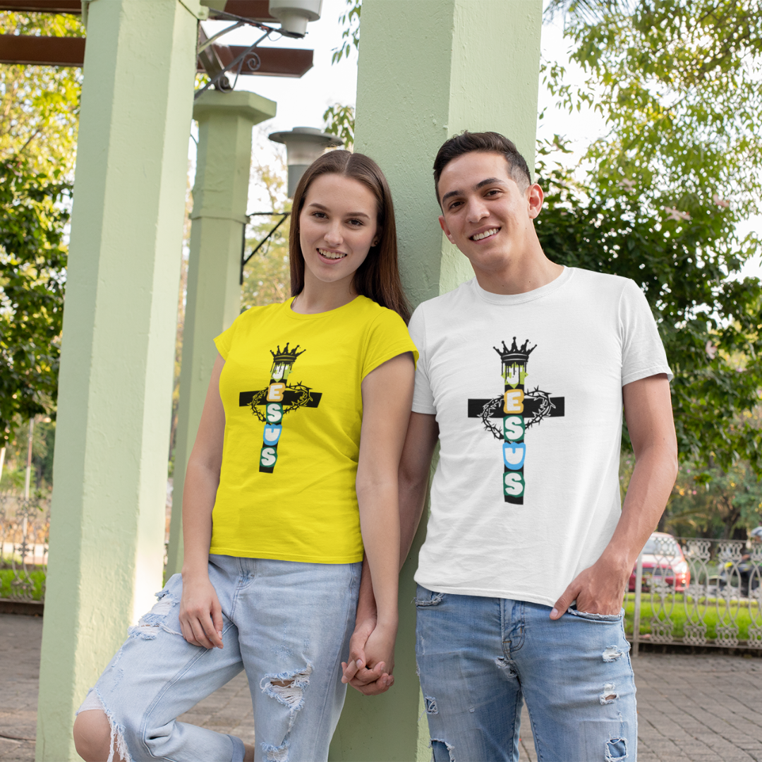 Nome do produto: CAMISA QUALITY CRUZ COM ESPIMHOS 01 ( varias cores )