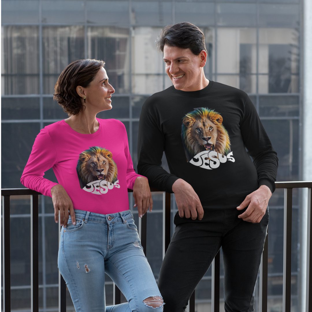 Nome do produto: CAMISA MANGA LONGA SPORT DRY UV LEÃO JESUS ( varias cores )